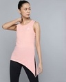 Shop Women's Pink Printed Slim Fit T-shirt-Front
