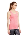 Shop Women Pink Self Design Slim Fit Top-Full