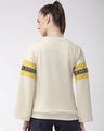Shop Women's Navy Blue Lightweight Sporty Slim Fit Sweatshirt-Design