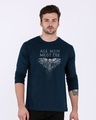Shop All Men Must Die Full Sleeve T-Shirt (GTL)-Front
