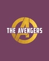 Shop All The Avengers Full Sleeve T-Shirt (AVL) (GOLD PRINT)