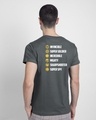Shop All The Avengers Half Sleeve T-Shirt (AVL) (GOLD PRINT)-Design