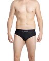 Shop Men's Dario Dark Micro Modal Brief-Front