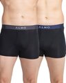 Shop Pack of 2 Men's Dario Dark Micro Modal Trunk-Front