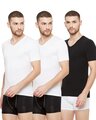 Shop Pack of 3 Men's Dario Micro Modal Undershirt-Front