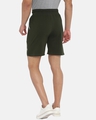 Shop Fresco Slim Fit Cotton Knitted Shorts-Full