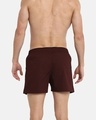 Shop Pack of 2 Men's Maroon & Blue Cotton Boxers-Full