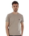 Shop Rico Organic Cotton Melange T-Shirt Light Peach