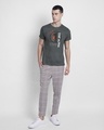 Shop Alpha Half Sleeve T-shirt Nimbus Grey-Design