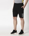 Shop Jet Black Shorts-Design