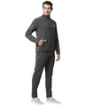 Shop Colorblock Men Grey Track Suit-Full