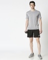 Shop Men Black Shorts-Full