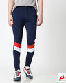 Shop Men's Navy Track Pants-Front