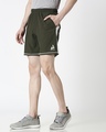 Shop Men Olive Shorts-Design