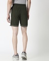 Shop Men Olive Shorts-Full