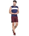 Shop Men's Maroon Basic Regular Fit Shorts