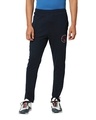 Shop Men's Navy Solid Regular Fit Track Pants-Front