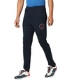 Shop Men's Navy Solid Regular Fit Track Pants-Design