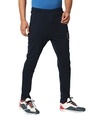 Shop Men's Navy Solid Regular Fit Track Pants-Full