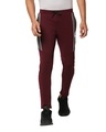 Shop Men's Wine Solid Regular Fit Track Pants-Front