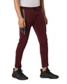 Shop Men's Wine Solid Regular Fit Track Pants-Full