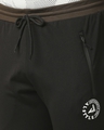 Shop Printed Men Black Track Pants