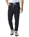 Shop Printed Men Navy Track Pants-Front