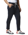 Shop Printed Men Navy Track Pants-Design