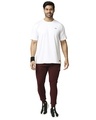 Shop Printed Men Wine Track Pants