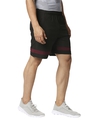 Shop Solid Men Black Regular Shorts-Design