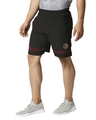 Shop Solid Men Black Regular Shorts-Full