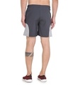 Shop Solid Men Dark Grey Basic Shorts-Full