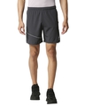 Shop Solid Men Dark Grey Regular Shorts-Front