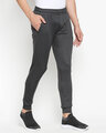 Shop Men's Grey Solid Regular Fit Track Pants-Design