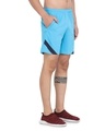 Shop Solid Men Light Blue Basic Shorts-Design