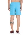 Shop Solid Men Light Blue Basic Shorts-Full