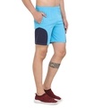 Shop Solid Men Light Blue Basic Shorts-Design