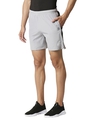 Shop Solid Men Light Grey Regular Shorts-Design