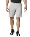 Shop Solid Men Light Grey Regular Shorts-Front