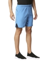 Shop Solid Men Teal Regular Shorts-Full