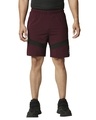 Shop Solid Men Wine Regular Shorts-Front