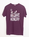 Shop Always Hungry Bugs Half Sleeve T-Shirt (LTL)-Front