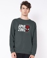 Shop Amazing Spidey Fleece Light Sweatshirts (SML)-Front