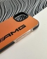 Shop AMG Orange Bumper Case For Apple iPhone 12 Pro Max-Design
