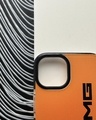 Shop AMG Orange Bumper Case For Apple iPhone 12 Pro Max-Full