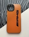 Shop AMG Orange Bumper Case For Apple iPhone 14-Front