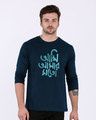Shop Ami Amar Moto Full Sleeve T-Shirt-Front