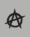 Shop Anarchy Logo Full Sleeve T-Shirt-Full