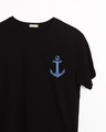 Shop Anchor Badge Half Sleeve T-Shirt-Front