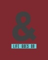 Shop And Life Goes On Half Sleeve T-Shirt-Full
